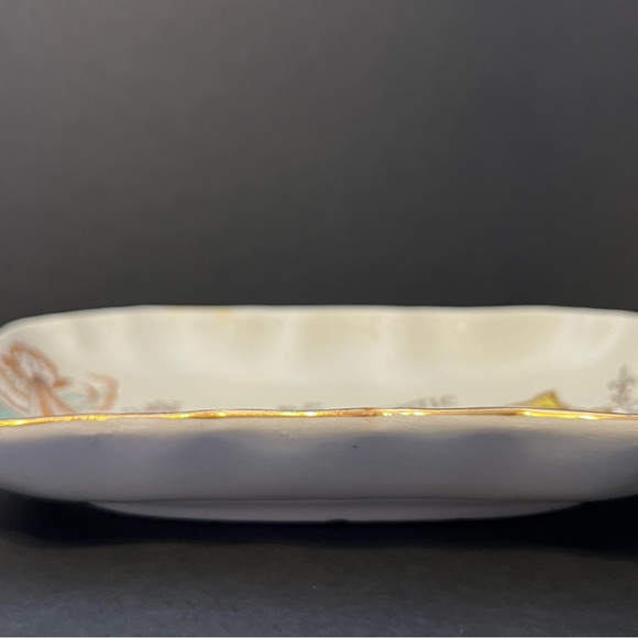 Vintage Sandland Ware Bermuda Map Mug and Tray Set Made England places & ships - Picture 5 of 13